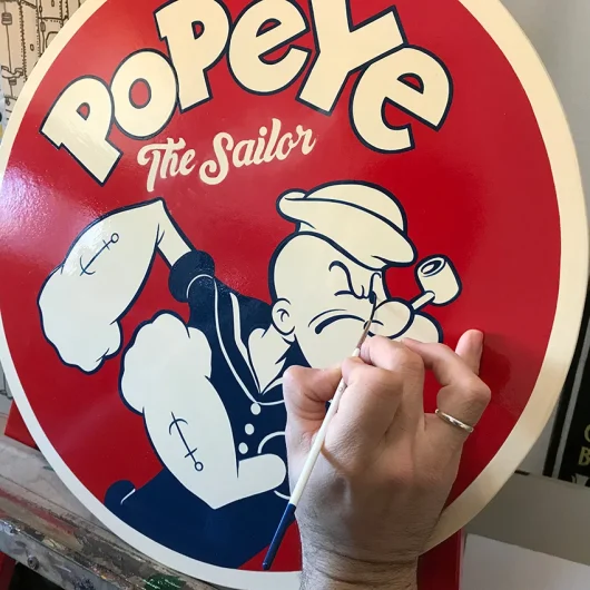 vintage-sign-rotulo-pintado-a-mano-popeye