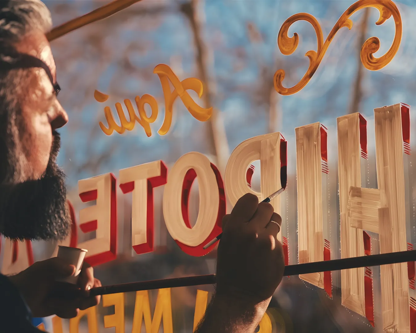 Cursos de Sign Painting y brush lettering